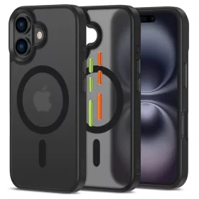   Tech-Protect MAGMAT XT 3 szettes fekete tok Apple iPhone 16 készülékhez