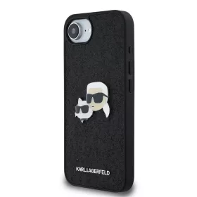   Karl Lagerfeld tok fekete KLHCPSE4PFGKCPK Apple Iphone 16e készülékhez