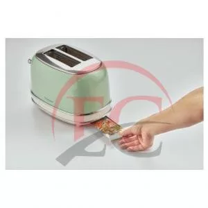 Ariete 155 GR Vintage 2 szeletes kenyérpirító, asztell zöld