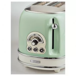 Ariete 155 GR Vintage 2 szeletes kenyérpirító, asztell zöld