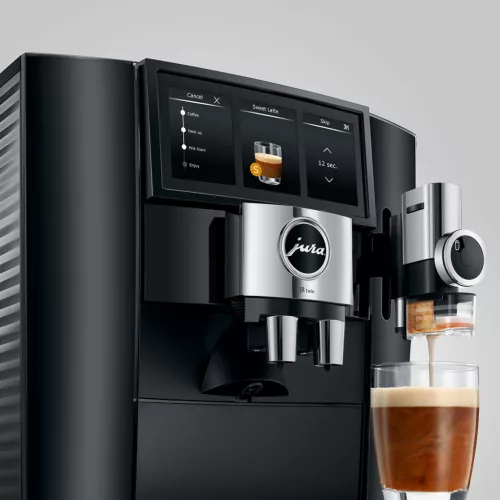 Jura J8 Twin Diamond Black fekete automata kávéfőző (EA) (15561)