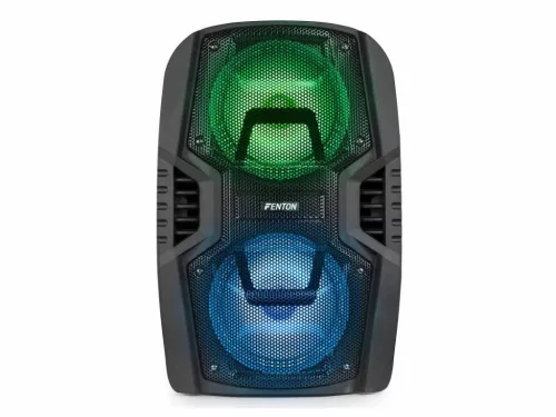 Fenton FT208 - Karaoke hordozható AKKUMULÁTOROS 500W hangfal Mikrofonnal (Bluetooth/USB/SD)