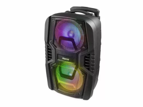 Fenton FT208 - Karaoke hordozható AKKUMULÁTOROS 500W hangfal Mikrofonnal (Bluetooth/USB/SD)