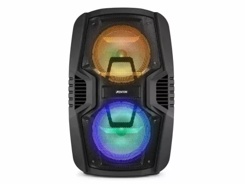 Fenton FT210 - Karaoke hordozható AKKUMULÁTOROS 700W hangfal Mikrofonnal (Bluetooth/USB/SD)