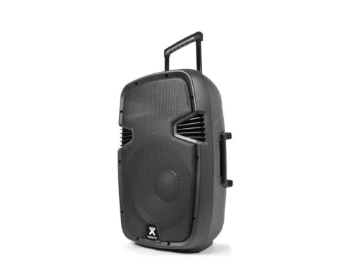Vonyx PA-912 (12") 500W akkumulátoros hordozható hangfal (2xMik + MP3 + Bluetooth)