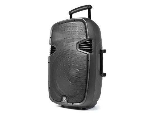 Vonyx PA-915 (15") 700W akkumulátoros hordozható hangfal (2xMik + MP3 + Bluetooth)