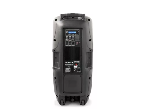 Vonyx SPX-210ACCU (2x 10") 500W akkumulátoros hordozható hangfal (2xMik + MP3 + FM + Bluetooth)