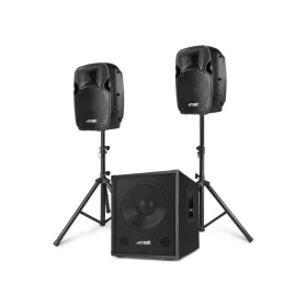   MAX MX700 2.1 Aktív hangfal rendszer 12", Visszhang effekt, Mikrofon bement
