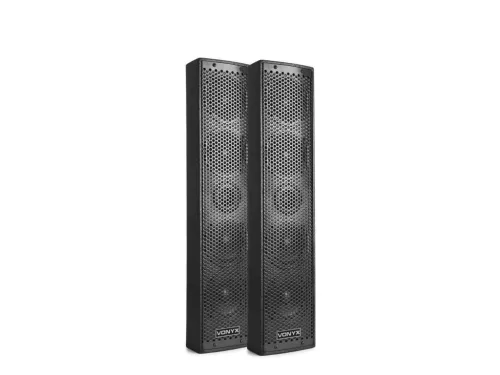 Vonyx VX880BT 2.1 aktív hangfal szett 1000W + 1x Mikrofon + Állvány (MP3 + BLUETOOTH)
