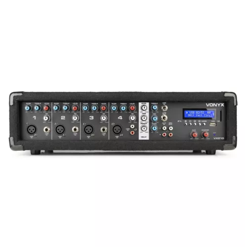 Vonyx VX210 Full PA Sound System 800W (10") Aktív hangfal szett + Erősítő + Állvány