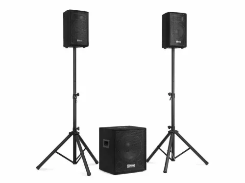 Vonyx VX0812BT 2.1 Aktív hangfal rendszer, 12", Bluetooth, Visszhang effekt