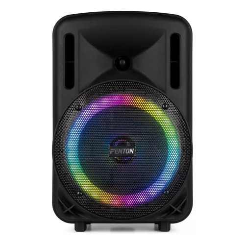 Fenton FT08LED MK2 (8") 300W akkumulátoros hordozható hangfal (1x mik + MP3 + Bluetooth)