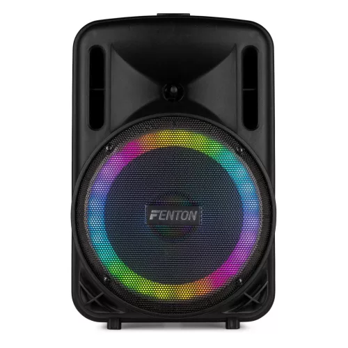 Fenton FT10LED MK2 (10") 450W akkumulátoros hordozható hangfal (1xMik + MP3 + Bluetooth)