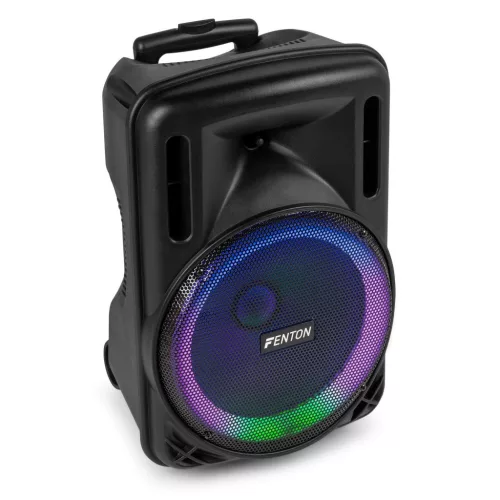 Fenton FT12LED MK2 (12") 700W akkumulátoros hordozható hangfal (1xMik + MP3 + Bluetooth)