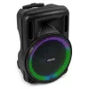 Fenton FT15LED MK2 (15") 800W akkumulátoros hordozható hangfal (1x mik + MP3 + Bluetooth)