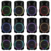 Fenton FT15LED MK2 (15") 800W akkumulátoros hordozható hangfal (1x mik + MP3 + Bluetooth)