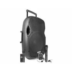   Vonyx AP-1500ACCU PLUS (15") 800W akkumulátoros hordozható hangfal (3xMik + MP3 + Bluetooth)