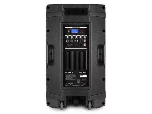 Vonyx VSA12BT 400/800W (12") Bi-Amp aktív hangfal (MP3 + Bluetooth)