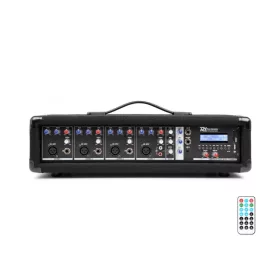   Power Dynamics PDM-C405A, 2x150W, 4 csatornás keverőerősítő (MP3 + Bluetooth) + EFFEKT