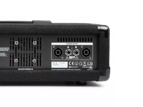 Power Dynamics PDM-C405A, 2x150W, 4 csatornás keverőerősítő (MP3 + Bluetooth) + EFFEKT
