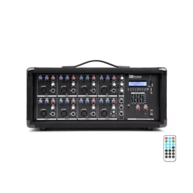   Power Dynamics PDM-C805A, 2x150W, 8 csatornás keverőerősítő (MP3 + Bluetooth) + EFFEKT