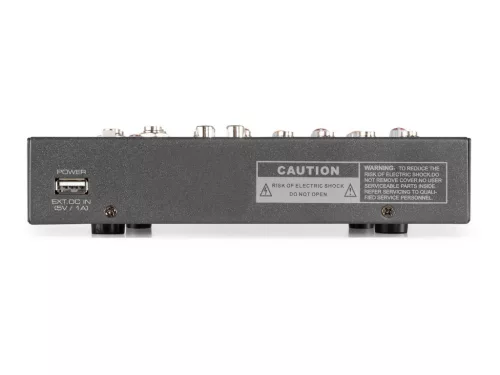 Vonyx VMM-F401 - 4 csatornás zenekari keverő, MP3, Bluetooth + Effekt
