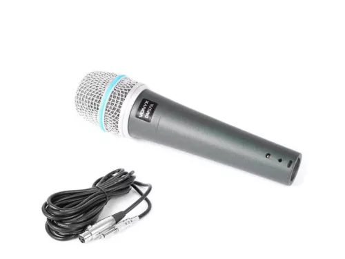 Vonyx DM-57A vezetékes dinamikus mikrofon + kábel