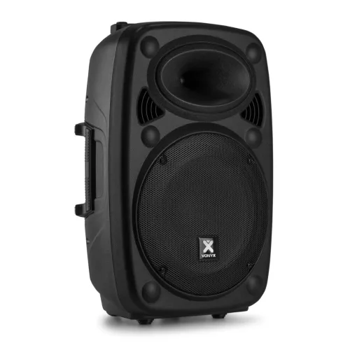 Vonyx Verve38 800W (12") aktív hordozható akkumulátoros hangfal (2mik + Bluetooth + MP3)