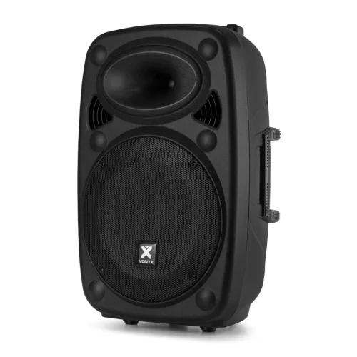 Vonyx Verve38 800W (12") aktív hordozható akkumulátoros hangfal (2mik + Bluetooth + MP3)