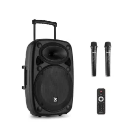   Vonyx Verve46 1000W (15") aktív hordozható akkumulátoros hangfal szett ( 2mik + Bluetooth + MP3)