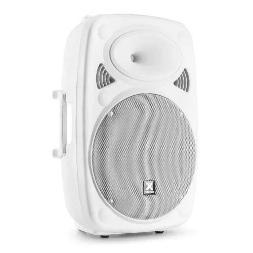 Vonyx Verve46 1000W (15") aktív hordozható akkumulátoros hangfal ( 2mik + Bluetooth + MP3) - FEHÉR