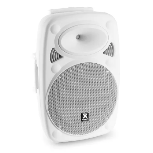 Vonyx Verve46 1000W (15") aktív hordozható akkumulátoros hangfal ( 2mik + Bluetooth + MP3) - FEHÉR
