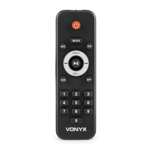 Vonyx VSA500 Hordozható hangfal 12", USB, FM, SD, Bluetooth