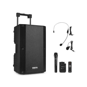   Vonyx VSA500-BP Hordozható hangfal 12", USB, FM, SD, Bluetooth