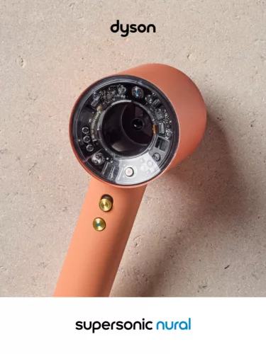 Dyson Supersonic Nural™ HD16 - Straight+Wavy hajszárító Ceramic Apricot/Topaz (176964-01)