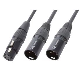   PD Connex CX140-0,5 jelkábel, Y-Kábel, splitter (1x XLR mama - 2x XLR papa) - (0,5 m)