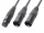 PD Connex CX140-0,5 jelkábel, Y-Kábel, splitter (1x XLR mama - 2x XLR papa) - (0,5 m)