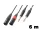 PD Connex CX64-6 sztereo jelkábel (2x XLR papa - 2×6,3 mm Jack) - (6 m)