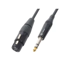   PD Connex CX46-1,5 szimmetrikus csatlakozású jelkábel (6,3 mm Jack - XLR mama) - (1,5 m)