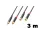 PD Connex CX94-3 sztereo jelkábel (2x RCA - 2x RCA) - (3 m)