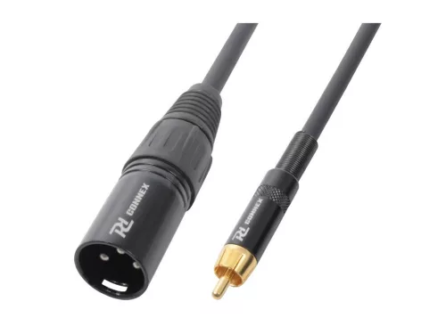 PD Connex CX52-3m jelkábel (RCA - XLR papa)