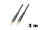 PD Connex CX88-3 sztereo jelkábel (3,5 mm Jack - 3,5 mm Jack) - (3 m)