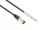 Vonyx CX316-1 szimmetrikus csatlakozású jelkábel (6,3 mm Jack - XLR papa) - (1,5 m)