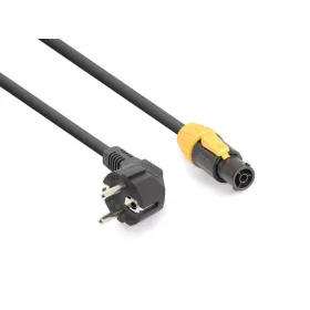   PD Connex CX14-1,5m IP65 VÍZÁLLÓ PowerCon Tápkábel (Schuko-PowerConTRA)