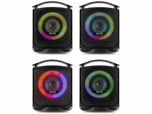 Fenton Sputnik 1 akkumulátoros hordozható party hangfal + LED fény
