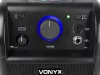 Vonyx SBS50B akkumulátoros hordozható hangfal 50W (1xMik + Bluetooth + LED Ball) - fekete