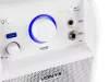 Vonyx SBS50W akkumulátoros hordozható hangfal 50W (1xMik + Bluetooth + LED Ball) - fehér
