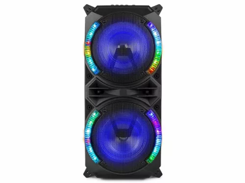 Fenton LIVE280 900W (2x 8") AKKUMULÁTOROS aktív karaoke hangfal (MP3 + BLUETOOTH)