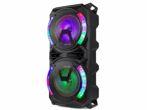 Fenton LIVE280 900W (2x 8") AKKUMULÁTOROS aktív karaoke hangfal (MP3 + BLUETOOTH)
