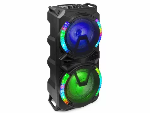 Fenton LIVE280 900W (2x 8") AKKUMULÁTOROS aktív karaoke hangfal (MP3 + BLUETOOTH)
